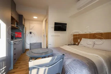 Apartamento com 1 Quarto para alugar, 23m² no Paraíso, São Paulo