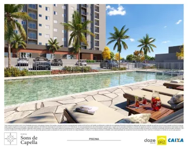 Apartamento com 2 Quartos à venda, 42m² no Jardim Santa Fé, Hortolândia