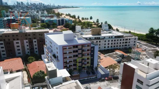 Flat com 1 Quarto à venda, 41m² no Cabo Branco, João Pessoa