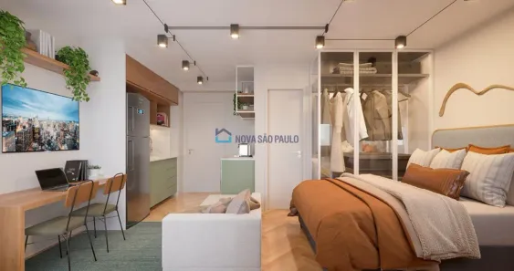 Apartamento com 1 Quarto à venda, 32m² no Pinheiros, São Paulo