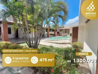 Casa com 5 Quartos à venda, 475m² no Lagoa Nova, Natal