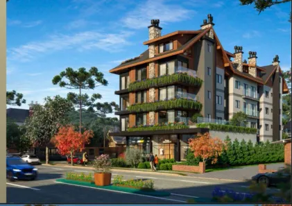 Apartamento com 1 Quarto à venda, 39m² no Vila Suica, Gramado