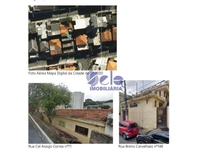 Lote/Terreno à venda, 207m² no Moinho Velho, São Paulo