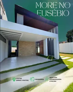 Casa de Condomínio com 4 Quartos à venda, 208m² no Eusebio, Eusébio