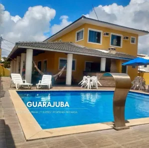 Casa de Condomínio com 7 Quartos à venda, 393m² no Guarajuba (Monte Gordo), Camaçari