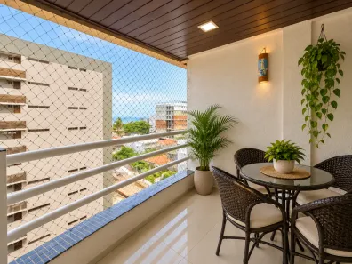 Apartamento com 3 Quartos à venda, 118m² no Camboinha, Cabedelo
