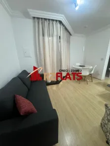 Flat com 1 Quarto para alugar, 41m² no Indianópolis, São Paulo
