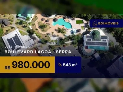 Lote/Terreno à venda, 543m² no Boulevard Lagoa, Serra