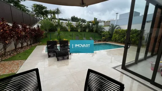 Casa de Condomínio com 4 Quartos para alugar, 434m² no Loteamento Residencial Jaguari (Sousas), Campinas