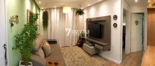 Apartamento com 2 Quartos à venda, 47m² no Cidade Jardim, Jacareí