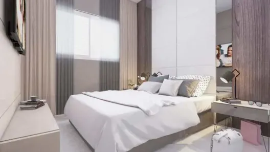 Apartamento com 2 Quartos à venda, 44m² no Tupi, Praia Grande