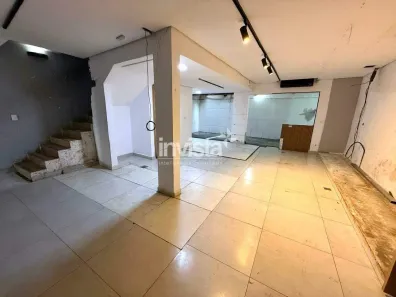 Ponto Comercial para alugar, 200m² no Embaré, Santos
