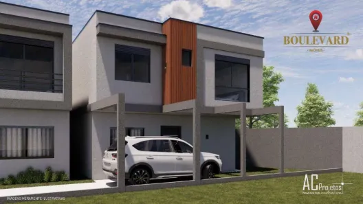 Sobrado com 3 Quartos à venda, 107m² no Uberaba, Curitiba