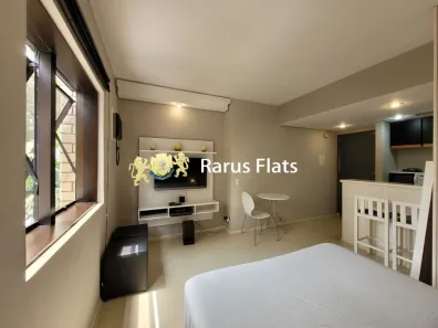 Flat com 1 Quarto para alugar, 27m² no Moema, São Paulo