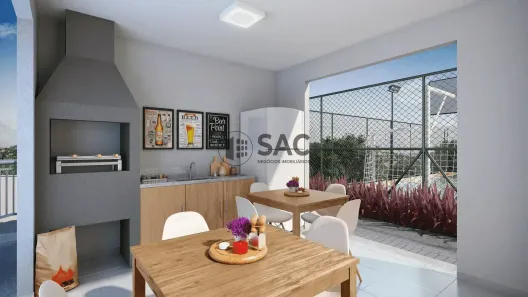 Apartamento com 2 Quartos para alugar, 41m² no Jardim Araújo, Votorantim