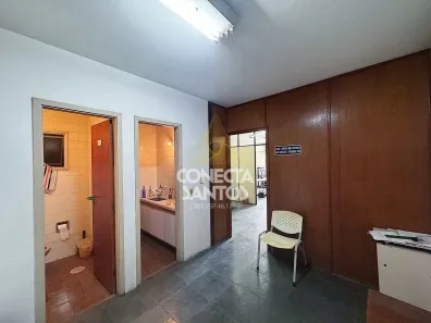 Sala Comercial para alugar, 110m² no Centro, Santos