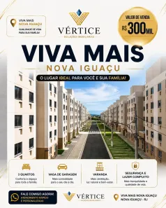 Apartamento com 3 Quartos à venda, 65m² no Vila Catia, Nova Iguaçu