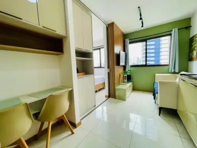Apartamento com 1 Quarto para alugar, 22m² no Caminho das Árvores, Salvador