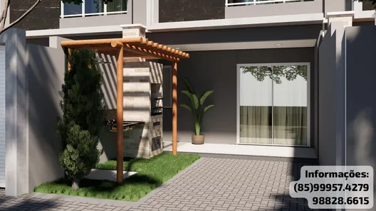 Casa com 3 Quartos à venda, 95m² no Paumirim, Caucaia
