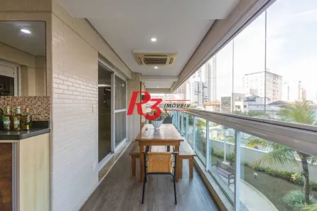 Apartamento com 3 Quartos à venda, 198m² no Boqueirão, Santos