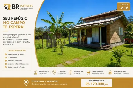 Casa com 2 Quartos à venda, 42m² no , Imaruí