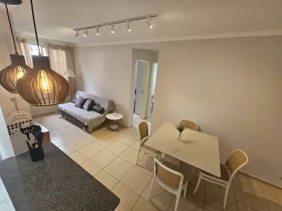 Apartamento com 2 Quartos para alugar, 55m² no Vila Santa Cruz, Franca