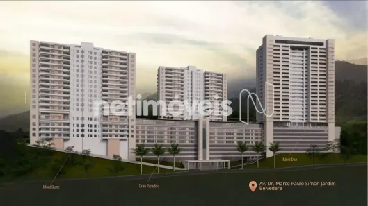 Apartamento com 3 Quartos à venda, 90m² no Piemonte, Nova Lima