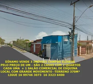 Casa com 1 Quarto à venda, 339m² no Campos Elíseos, Ribeirão Preto