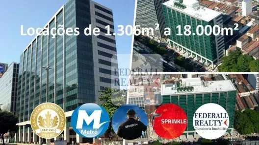 Sala Comercial para alugar, 2612m² no Centro, Rio de Janeiro