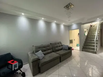 Sobrado com 3 Quartos à venda, 112m² no Vila Curuçá, Santo André