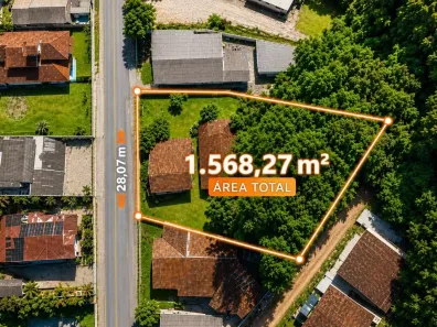 Lote/Terreno à venda, 1568m² no Vorstadt, Blumenau