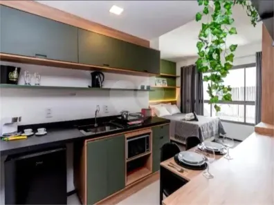 Apartamento com 1 Quarto para alugar, 28m² no Consolação, São Paulo