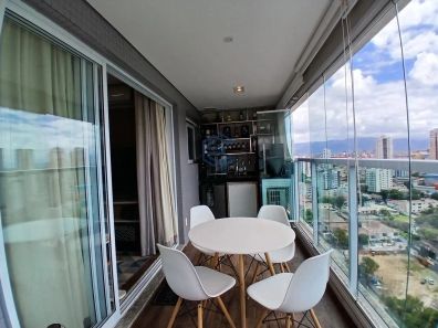 Apartamento com 1 Quarto para venda ou aluguel, 49m² no Ponta da Praia, Santos