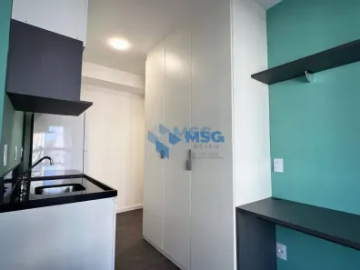 Apartamento com 1 Quarto para alugar, 25m² no Brooklin Paulista, São Paulo