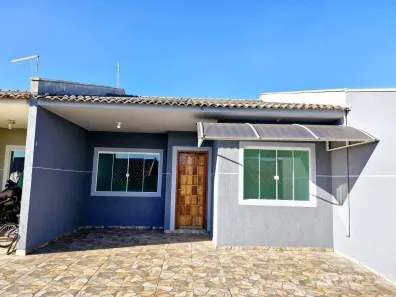 Casa de Condomínio com 2 Quartos para alugar, 60m² no Gralha Azul, Fazenda Rio Grande