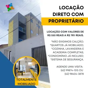 Kitnet com 1 Quarto para alugar, 26m² no Setor Sol Nascente, Goiânia