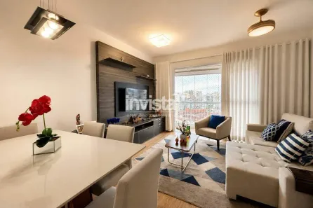 Apartamento com 3 Quartos à venda, 95m² no Gonzaga, Santos