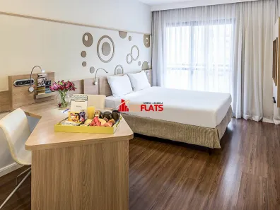 Flat com 1 Quarto à venda, 32m² no Cerqueira César, São Paulo