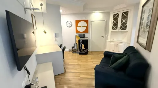 Apartamento com 1 Quarto para alugar, 35m² no Indianópolis, São Paulo