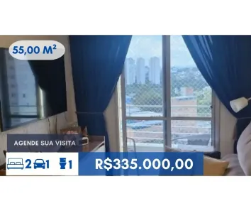Apartamento com 2 Quartos à venda, 55m² no Jardim Monte Alegre, São Paulo