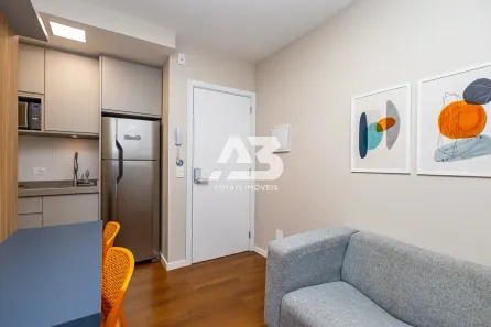 Apartamento com 1 Quarto à venda, 25m² no Centro, Curitiba
