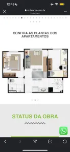 Apartamento com 2 Quartos à venda, 41m² no Padre Julio Maria, Caucaia