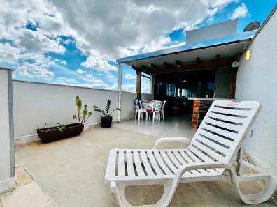 Cobertura com 2 Quartos à venda, 130m² no Paquetá, Belo Horizonte