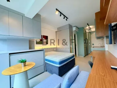 Apartamento com 1 Quarto para alugar, 28m² no Jardim das Acácias, São Paulo