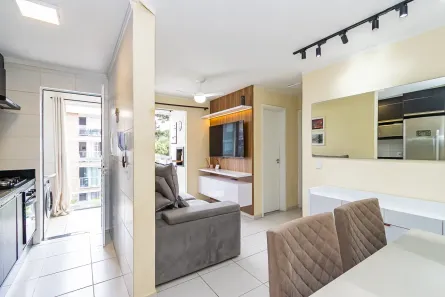 Apartamento com 2 Quartos à venda, 48m² no Atuba, Pinhais
