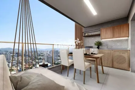 Apartamento com 1 Quarto à venda, 56m² no Ponta da Praia, Santos