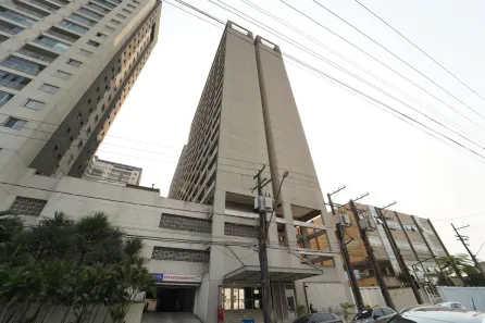 Sala Comercial para alugar, 41m² no Vila Mathias, Santos