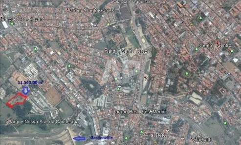 Lote/Terreno à venda, 11560m² no Parque Nossa Senhora da Candelária, Itu