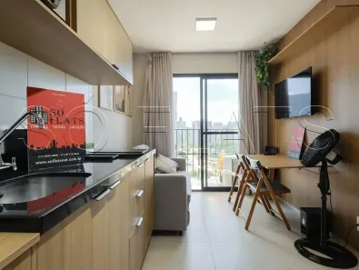 Apartamento com 1 Quarto para alugar, 27m² no Pinheiros, São Paulo