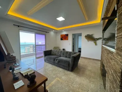 Apartamento com 3 Quartos para alugar, 107m² no Ocian, Praia Grande